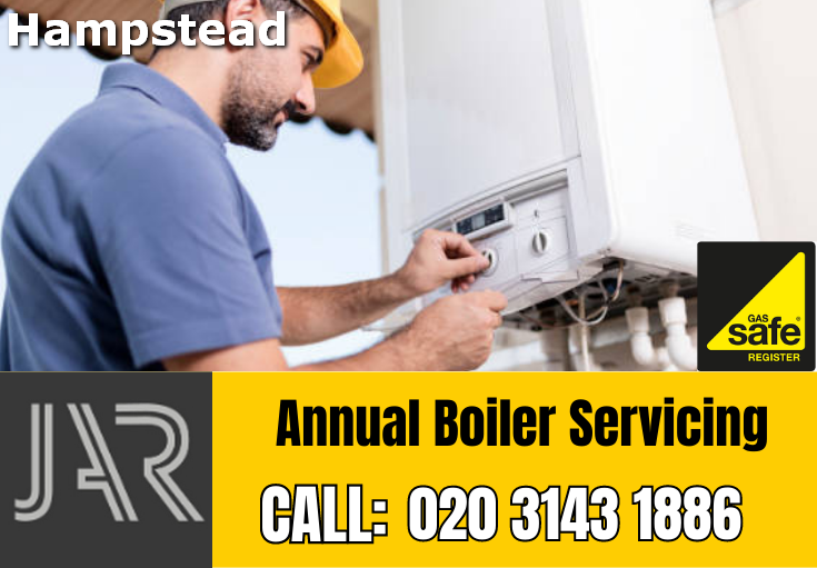 annual boiler servicing Hampstead